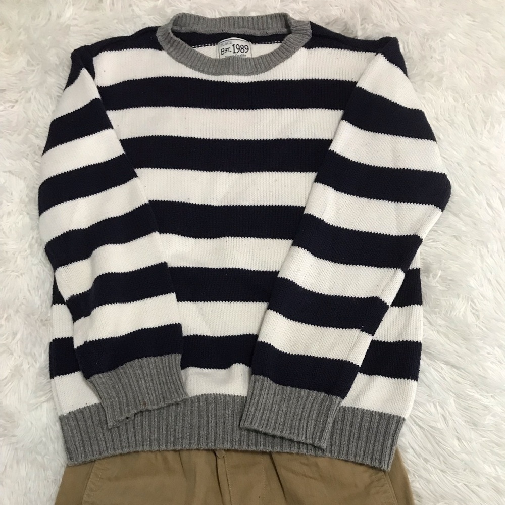 Boys nautical sweater